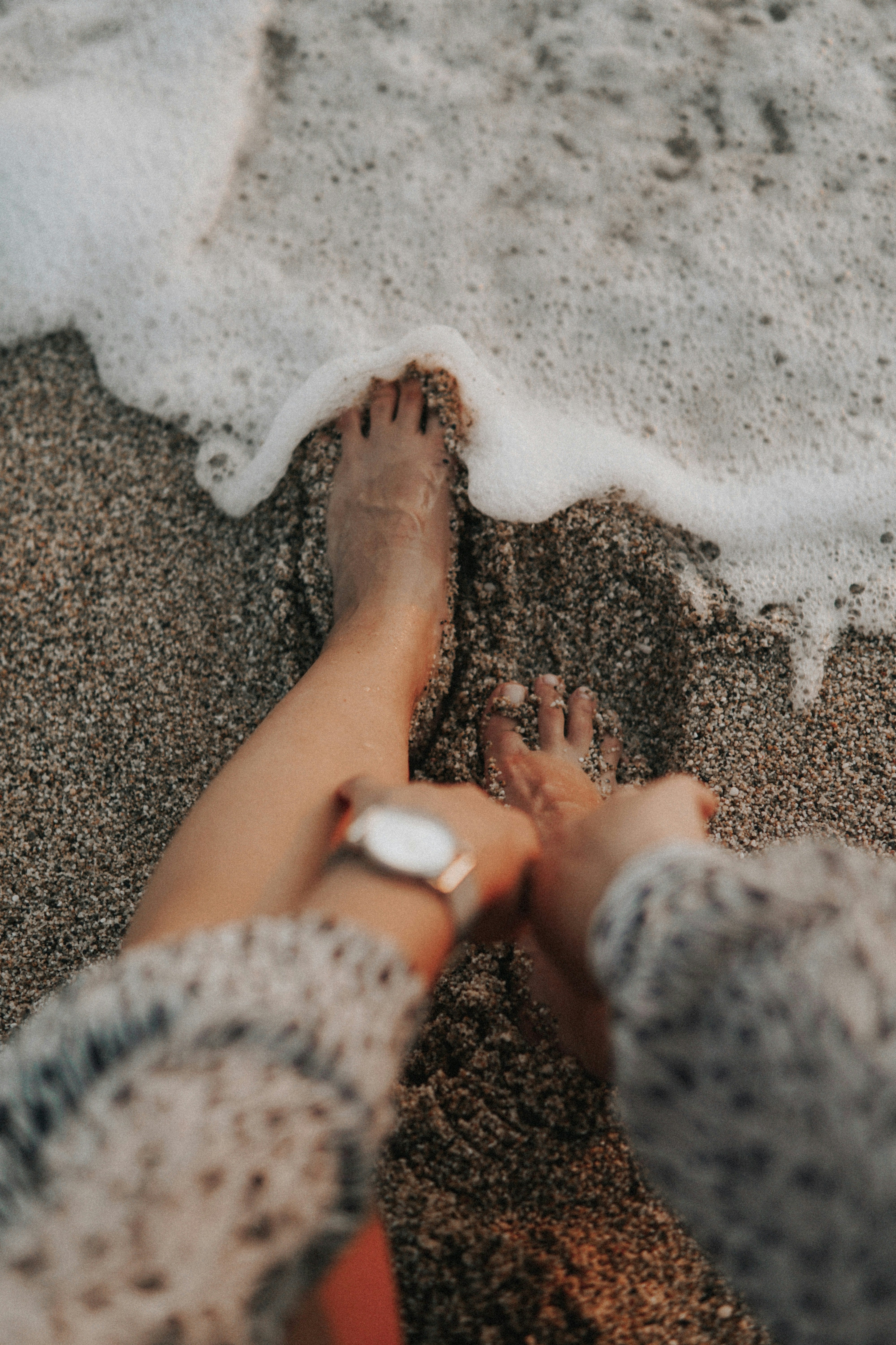 Toes in the Sand